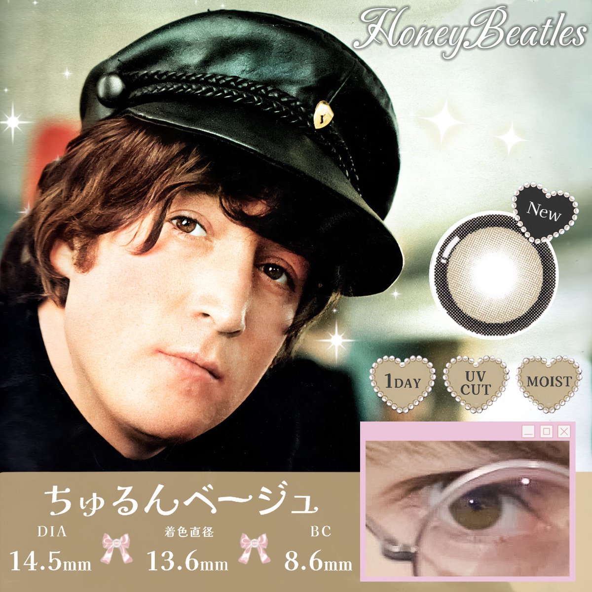 sodabiscult_'s tweet image. neta from the brand “HoneyKiss”
I have also bought their contact lenses before…so I made the Neta pictures.(。 ́︿ ̀。)