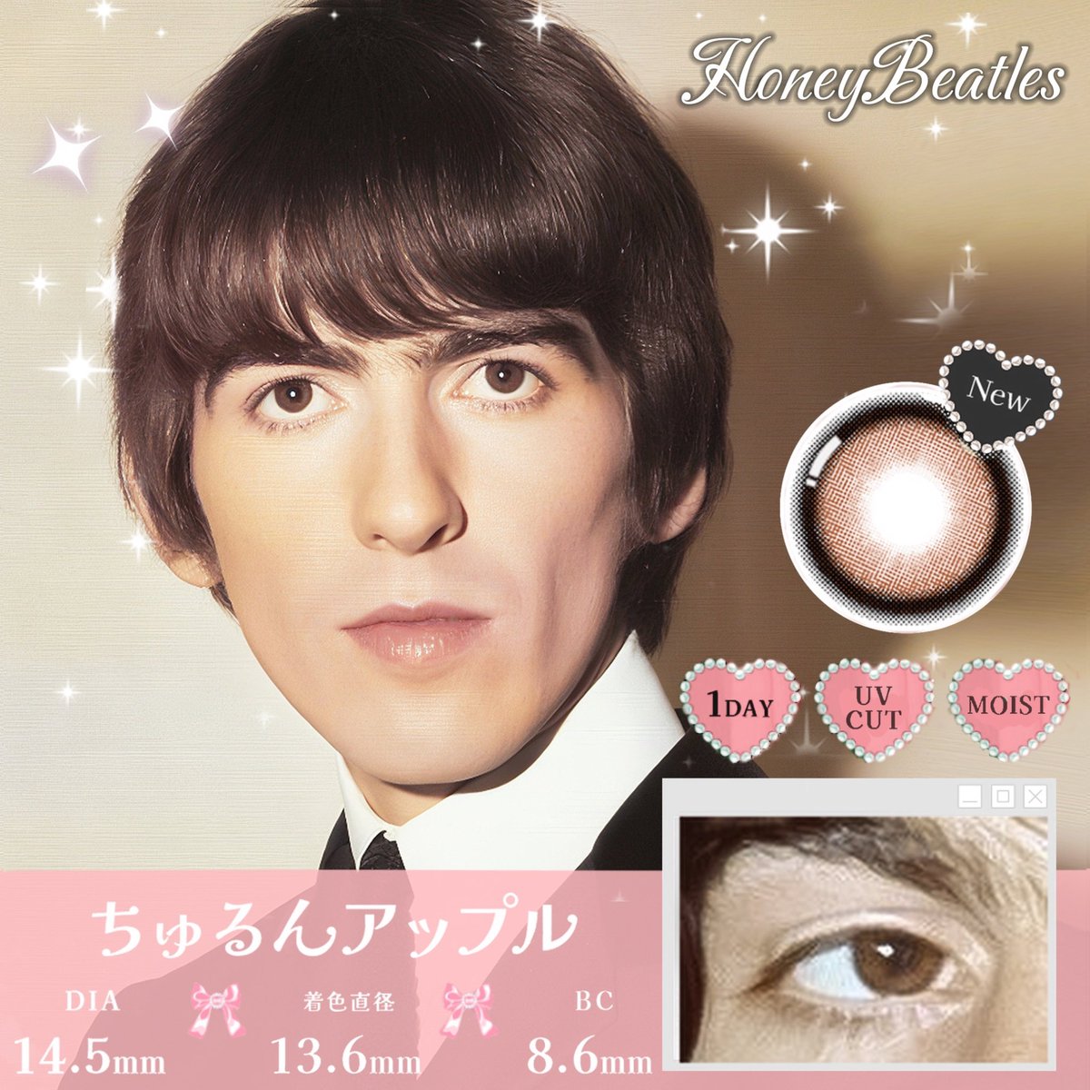 sodabiscult_'s tweet image. neta from the brand “HoneyKiss”
I have also bought their contact lenses before…so I made the Neta pictures.(。 ́︿ ̀。)