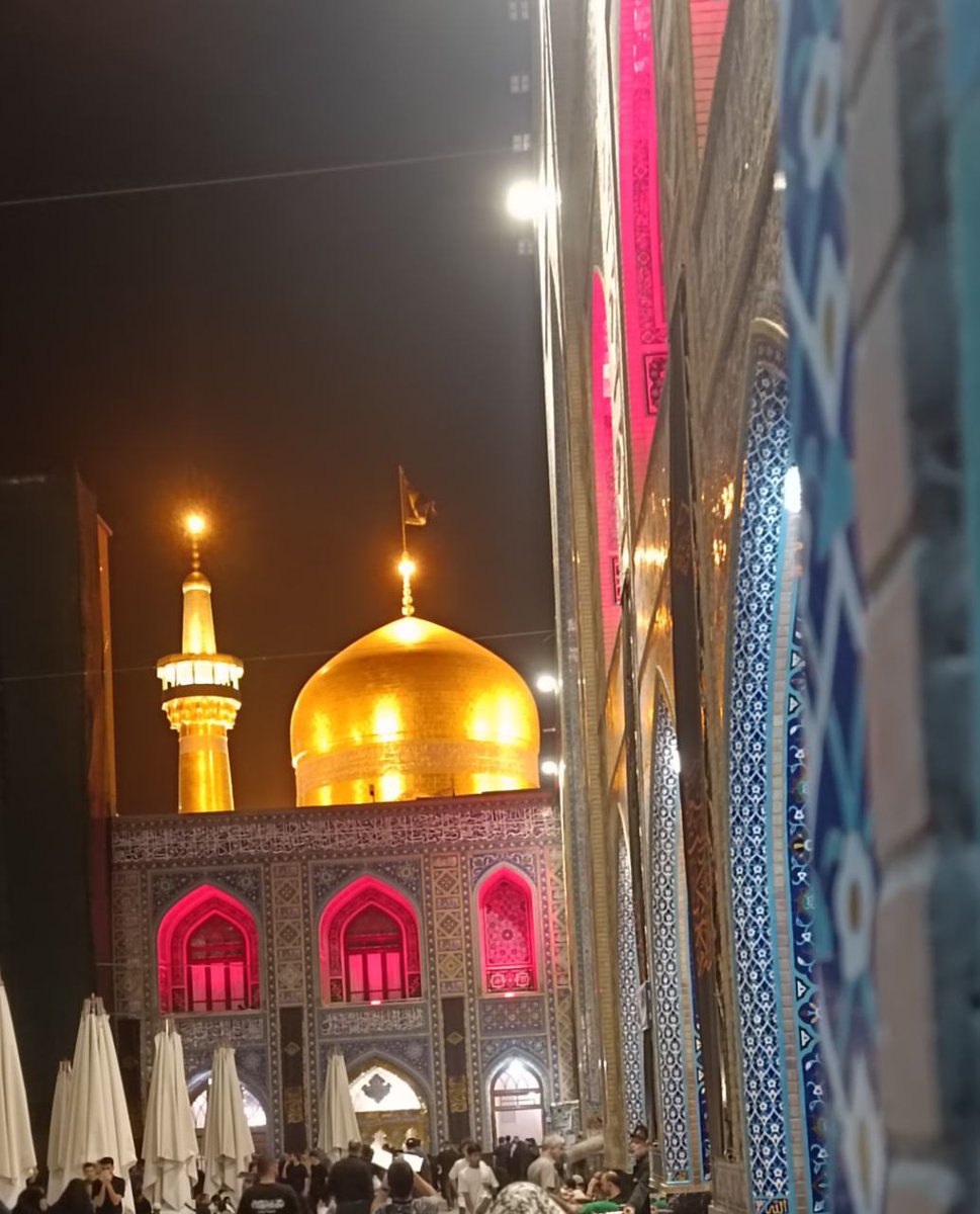 Ir_iranman's tweet image. یک تکه از بهشت ایران زمین؛ حرم امام رضا(ع)