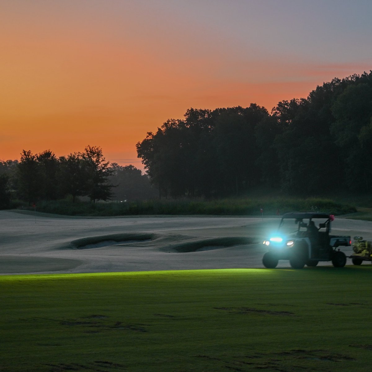 sgagolf's tweet image. The final preparations for the final round of the 119th #SouthernAm