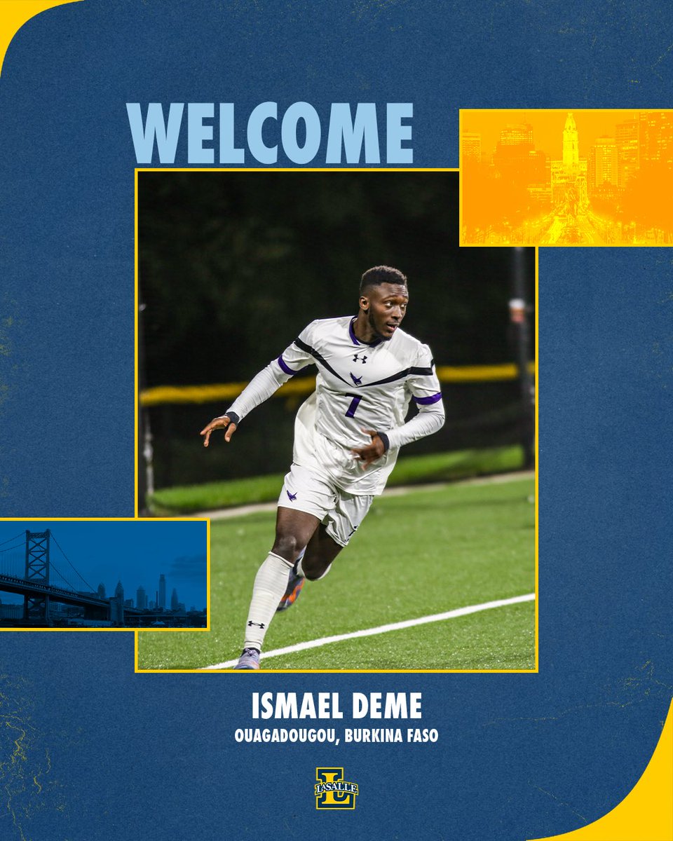 LaSalle_MSOC's tweet image. Meet our newcomers - Ismael Deme