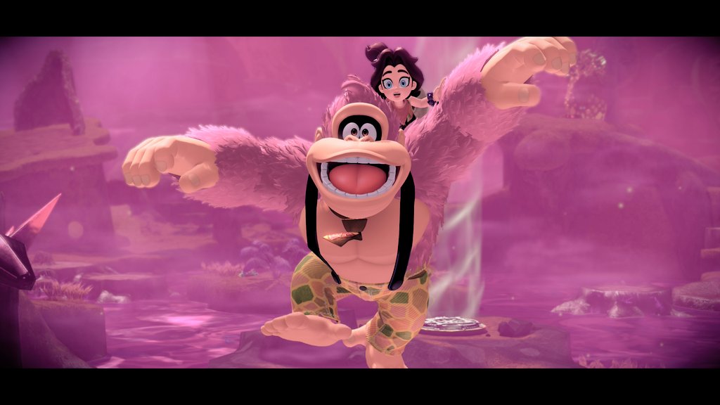 Thanks Nintendo...I am very happy to have a body color option that can make Donkey Kong as Pink Color🩷🩷🎀💕💓💗🎀💕💓💗