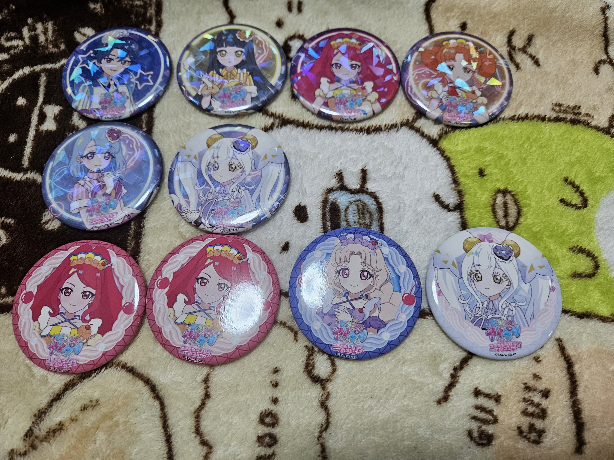 アイプリ アモカフェ コラボカフェ みつき 缶バッジ ホログラム アイプリ アモカフェ コラボカフェ みつき 缶バッジ ホログラム2