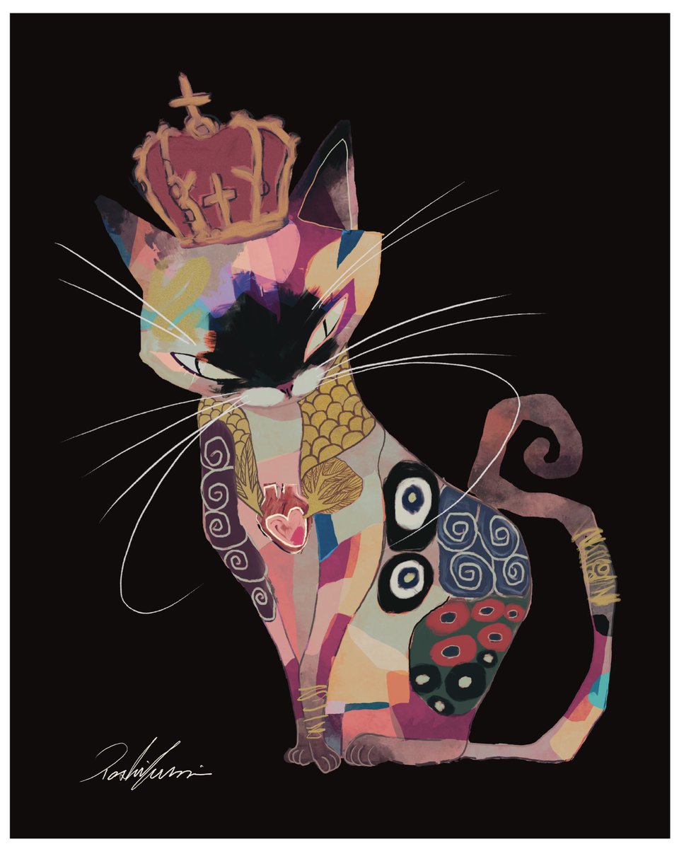 猫 絵画 🐈⬛YOSHIFUMI Art🐈⬛ (@INFINITYDinnov1) / X