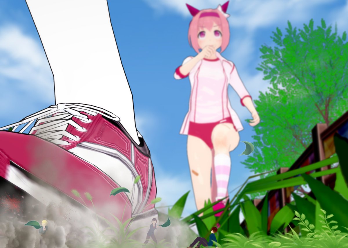 The ground begins to shake violently as a stampede of Horse-girls run by you over and over as they run around the racecourse track.
Special Week's shoe slams in front of you on the final lap, but soon the girl you always bet on would be soon be taking you with her to the finish.