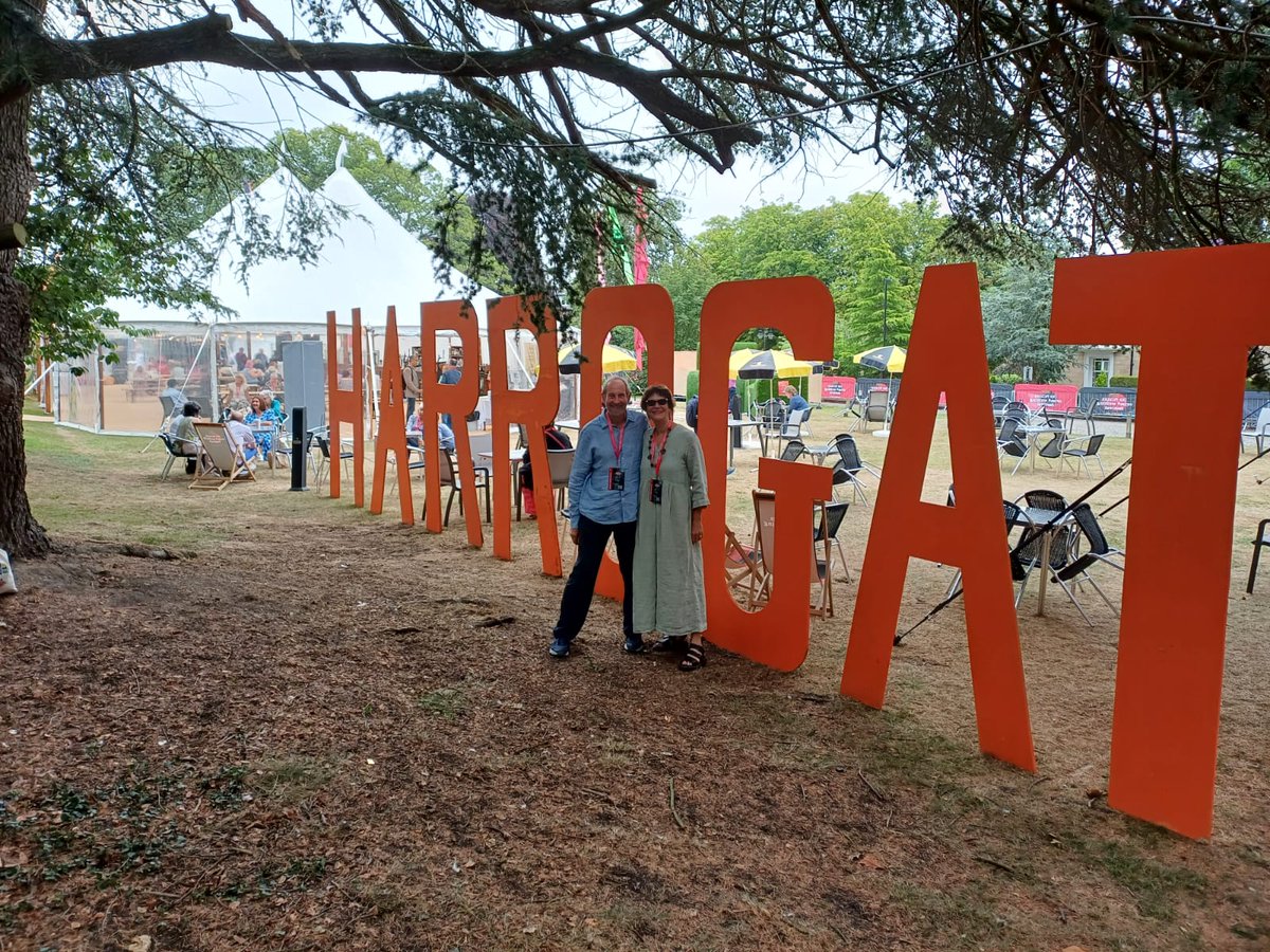 Sally Bromley (@sally_bromley) on Twitter photo Great morning of discussion panels <a href="/TheakstonsCrime/">Theakstons Festival</a> and of course I had to have a photo by the big signs.
#crimefiction Great morning of discussion panels <a href="/TheakstonsCrime/">Theakstons Festival</a> and of course I had to have a photo by the big signs.
#crimefiction