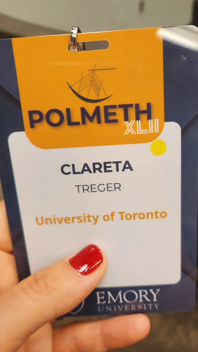 claretat2's tweet image. Wow, what an amazing #PolMeth conference!
Huge thanks to the organizers and all the participants for making it such a unique event!