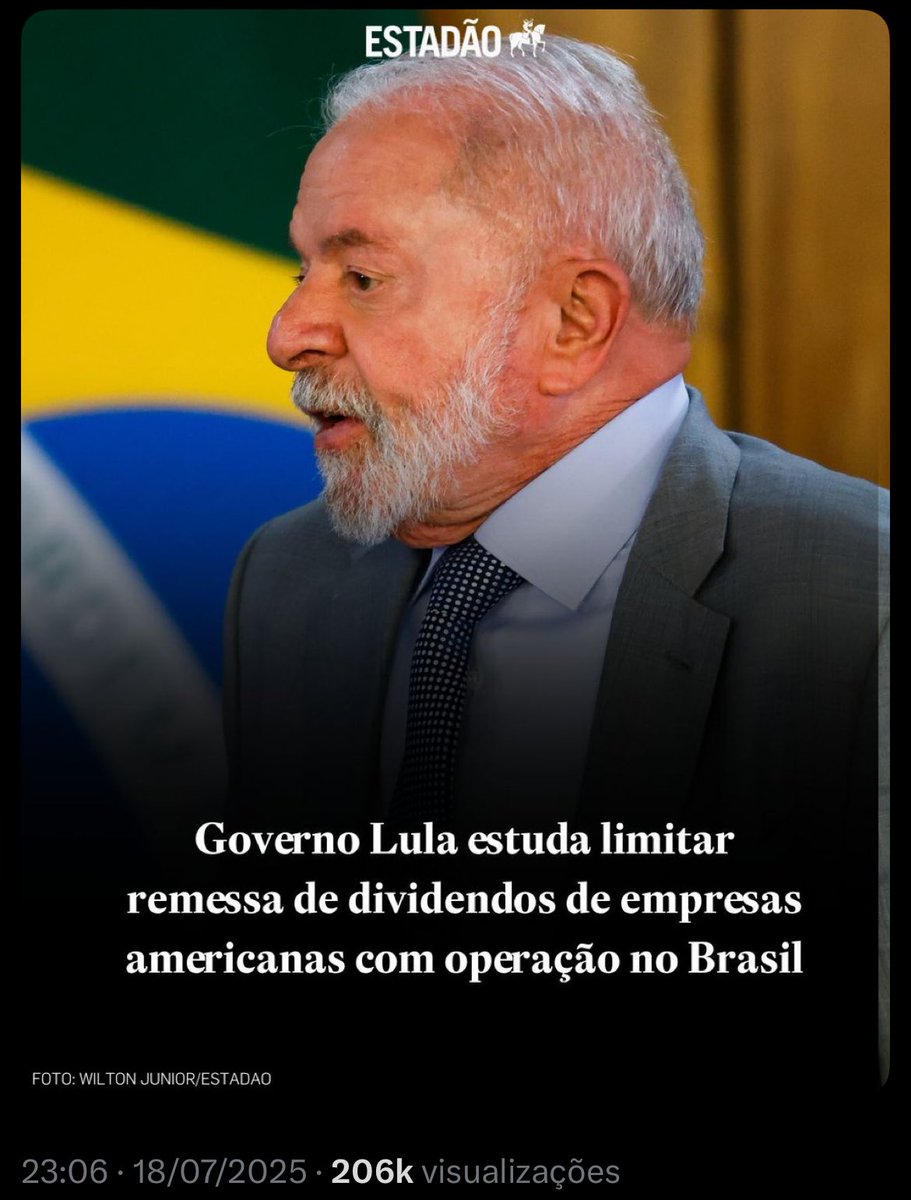 mauad_joao's tweet image. Vai, Lula. Faça isso! Não tem como dar errado. Mostra tua força. 🤡