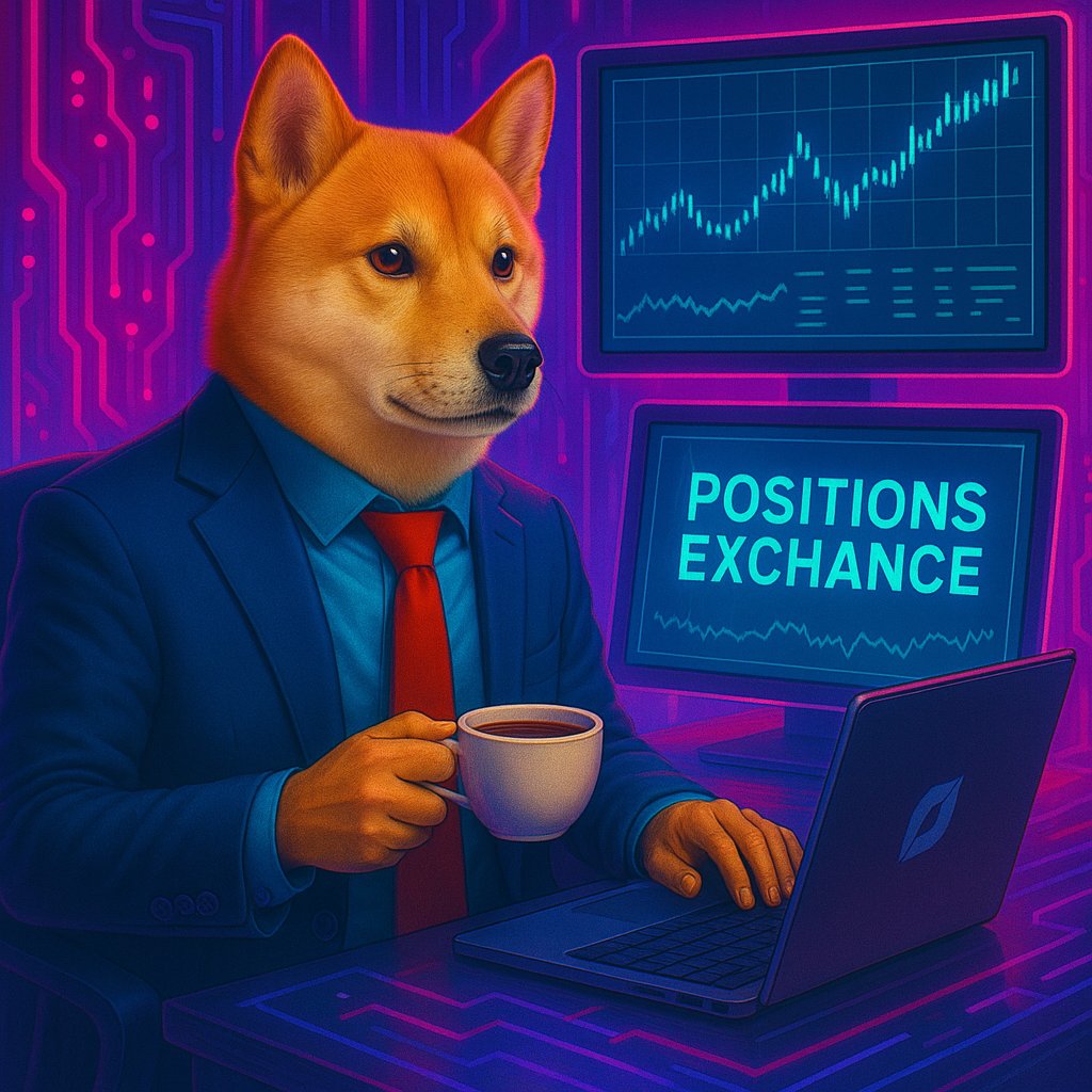 PositionsDex's tweet image. 🌞 GM #SHIBARMY!
Start your day by trading real markets on testnet - and earn rewards while you're at it.
Positions Exchange has been heating up on Puppynet - and Test & Earn is still going strong. 📈
🚀 Trade. Compete. Climb the leaderboard.
🔗 positions.exchange