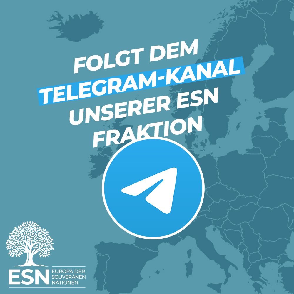 AfDimEUParl's tweet image. Diese EU schadet Europa! Wir als ESN nehmen das aber nicht hin und setzen uns für ein Europa ein, das die Souveränität der Nationen schützt, für ein Europa, das die kulturelle Vielfalt erhalten will – und den globalistischen Einheitsbrei bekämpft.
Du willst das auch? Dann folge…