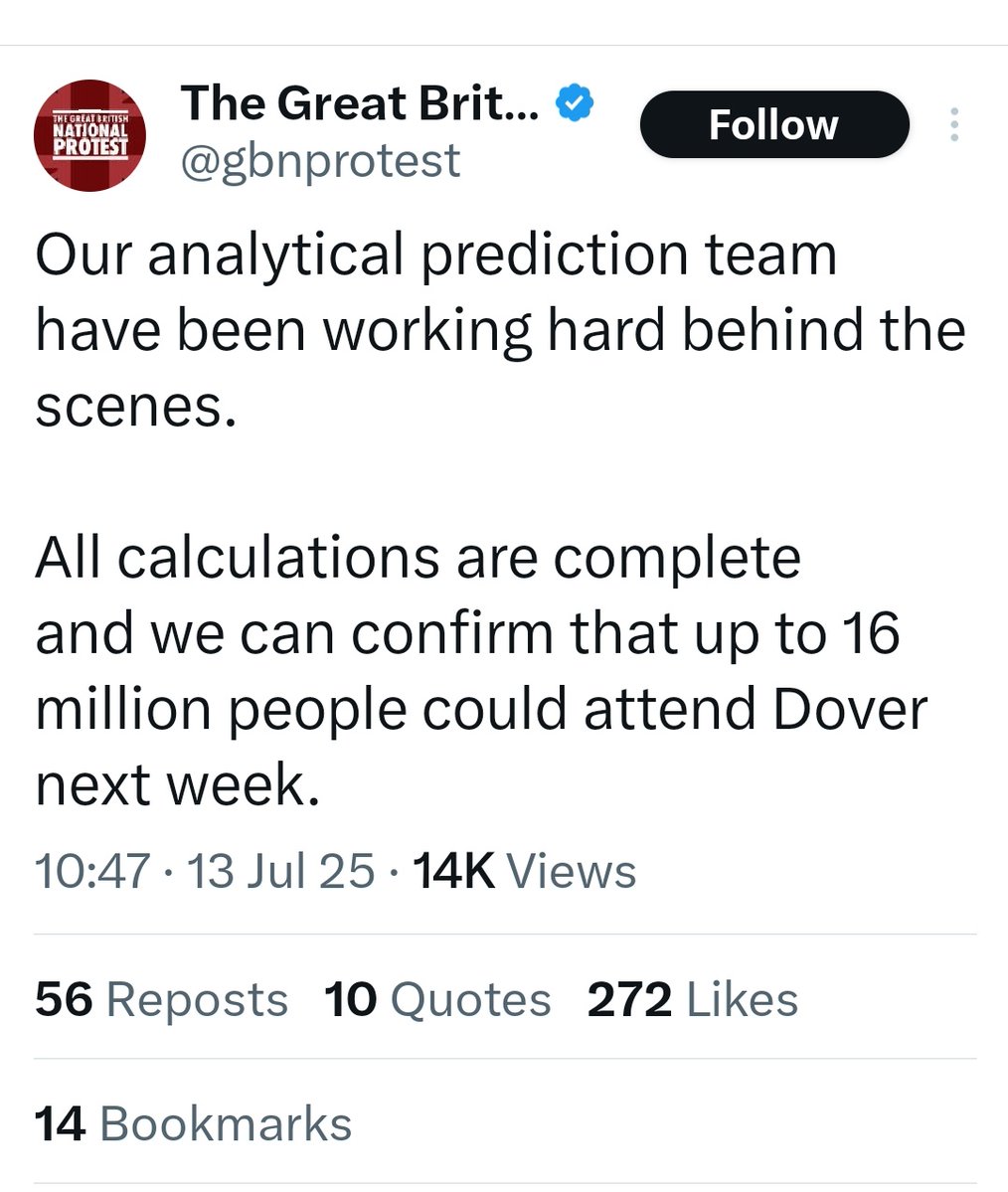 Parody_PM's tweet image. The Great British Protest by 'patriots' today at Dover Beach:
How it started How it's going