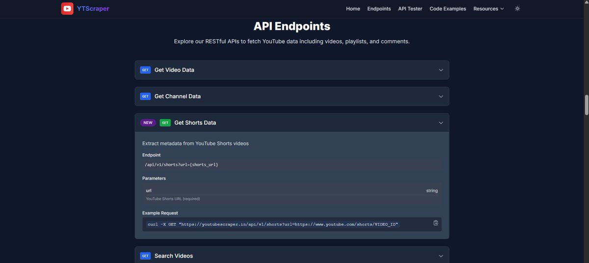 ApPatra's tweet image. 🚀 Day 4: More APIs beyond Video & Channel ✅
🎨 UI revamp in progress for smoother UX
📘 Clean & beautiful API Docs coming soon!
🔗 youtubescraper.in
Like it? Repost helps ❤️
#BuildInPublic #DevTools #YouTubeAPI #OpenSource #JavaDeveloper #100DaysOfCode #IndieHacker