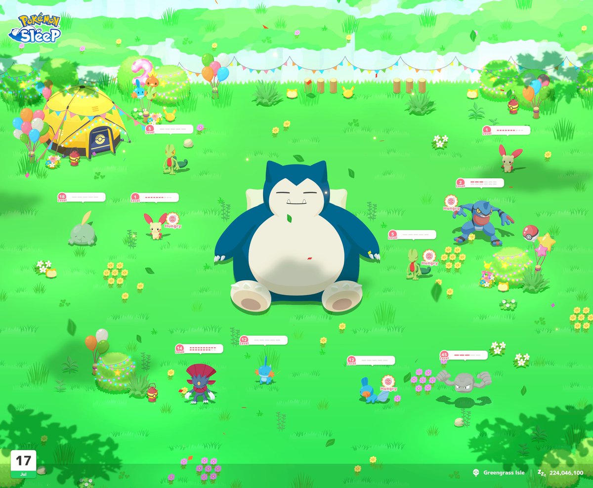 sleepapi_net's tweet photo. #PokemonSleep2nd 

Lots of hungry options today https://t.co/RyfIhutift