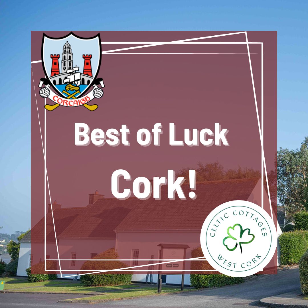 celtic_cottages's tweet photo. Wishing the very best of luck to the Cork hurlers in the All-Ireland Final today!
From all of us at Celtic Cottages – we’re proud to support the Rebels as they go for glory. 🔴⚪
Corcaigh abú! #upCork #uptheRebels https://t.co/v70iAUFrMO