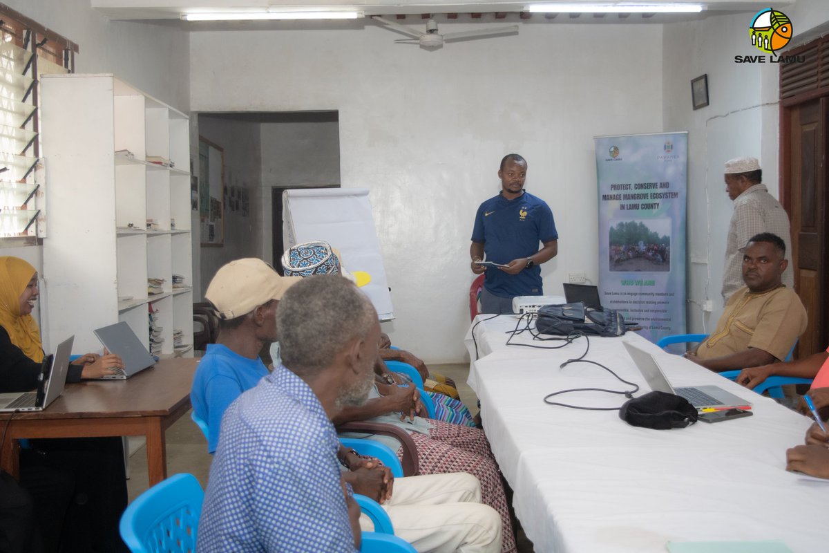 savelamu's tweet image. Save Lamu held a focused group discussion with indigenous community members. The session aimed to collect cultural Indigenous names of different mangrove species. By engaging them, we are preserving local heritage and strengthening efforts to protect our coastal environment.