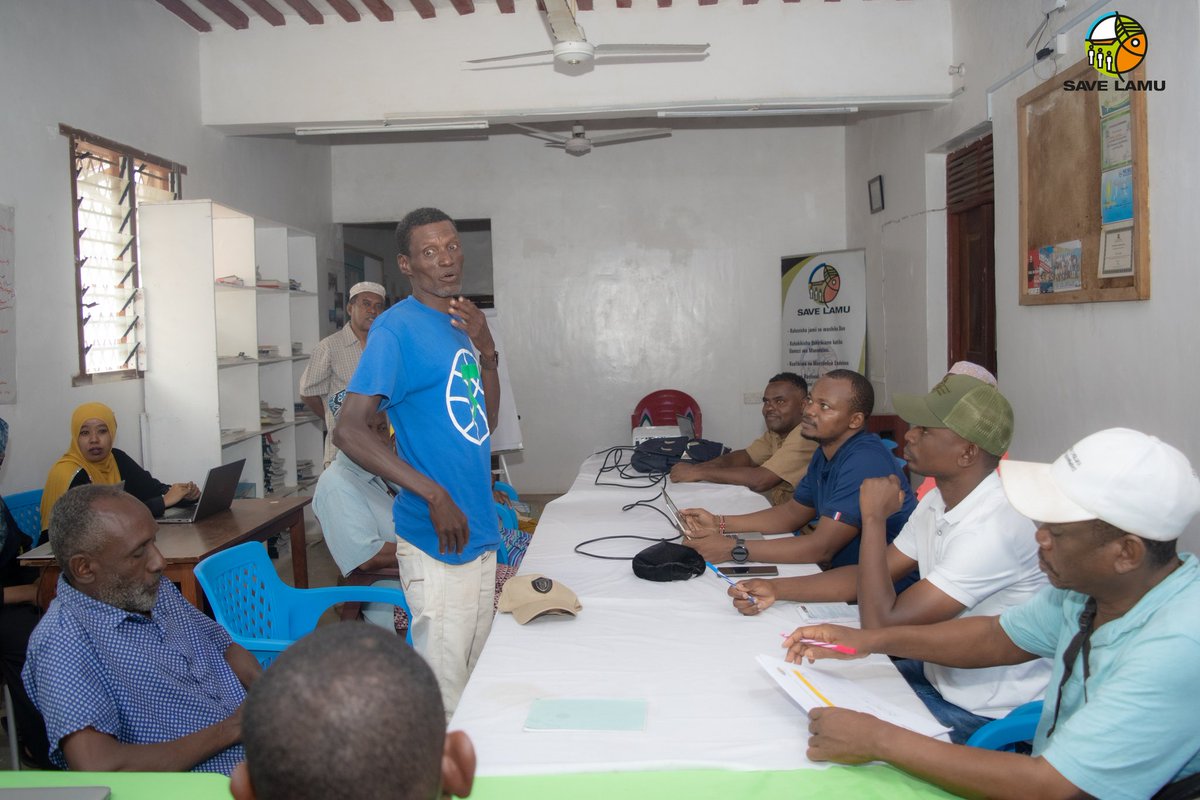 savelamu's tweet image. Save Lamu held a focused group discussion with indigenous community members. The session aimed to collect cultural Indigenous names of different mangrove species. By engaging them, we are preserving local heritage and strengthening efforts to protect our coastal environment.