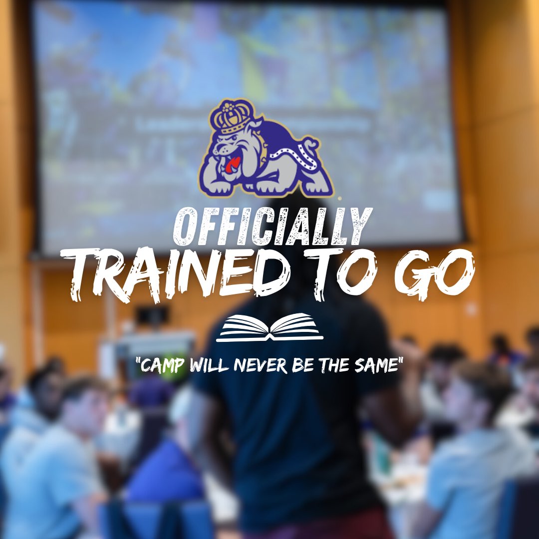 Lavaedeay Lee (@_vl2) on Twitter photo Big news! 🟣🏈📚 <a href="/JMUFootball/">JMU Football</a> just joined the T2G program. All players/coaches will be supplied with a “Trained To Go” book right in time for the start of camp!
Bigger than a book but holistic wellness: Mentally, Emotionally, Physically, and Spiritually (MEPS).
Grateful 🏈🔥 Big news! 🟣🏈📚 <a href="/JMUFootball/">JMU Football</a> just joined the T2G program. All players/coaches will be supplied with a “Trained To Go” book right in time for the start of camp!
Bigger than a book but holistic wellness: Mentally, Emotionally, Physically, and Spiritually (MEPS).
Grateful 🏈🔥