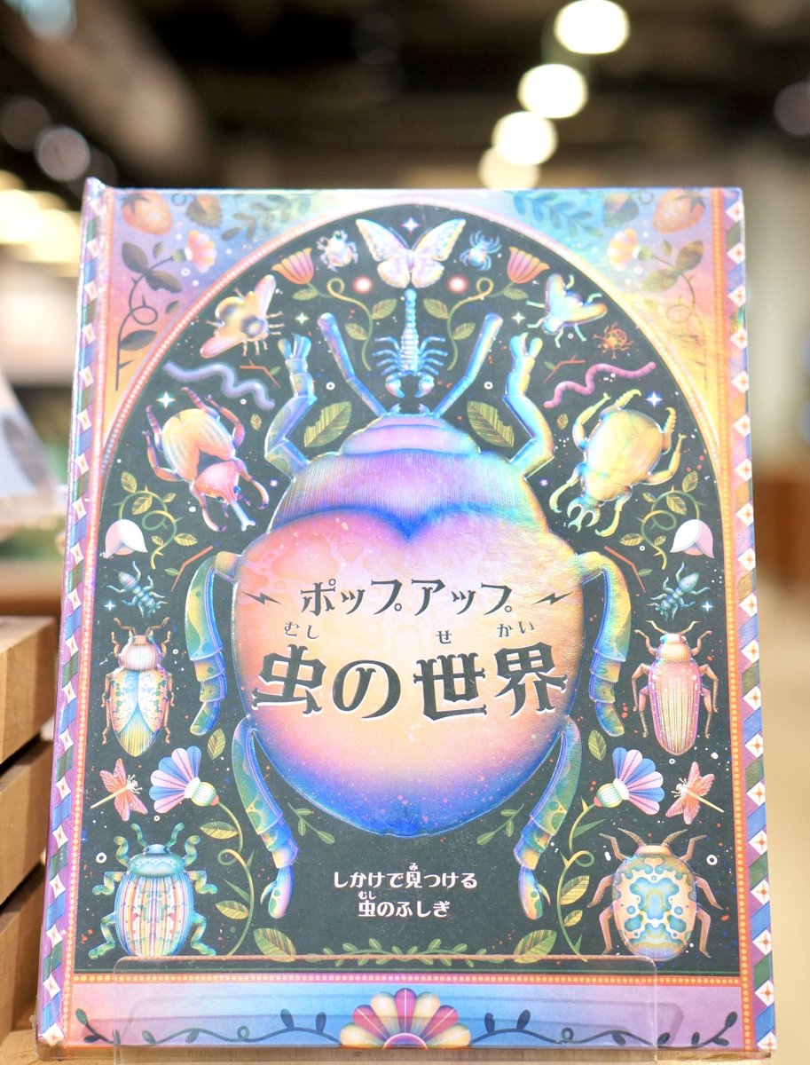 PW_tachikawa's tweet image. 『#虫の世界 』 #ベンホアー #ジャスミンフロイド #浅野美抄子 訳 #大日本絵画
大人気の #ポップアップ絵本 昆虫が美しく現れます✨精巧に作られているので感心します。夏のこれから、昆虫好きさんへプレゼントにもおすすめです🎁
#エキュート立川
#一日一冊のえほん