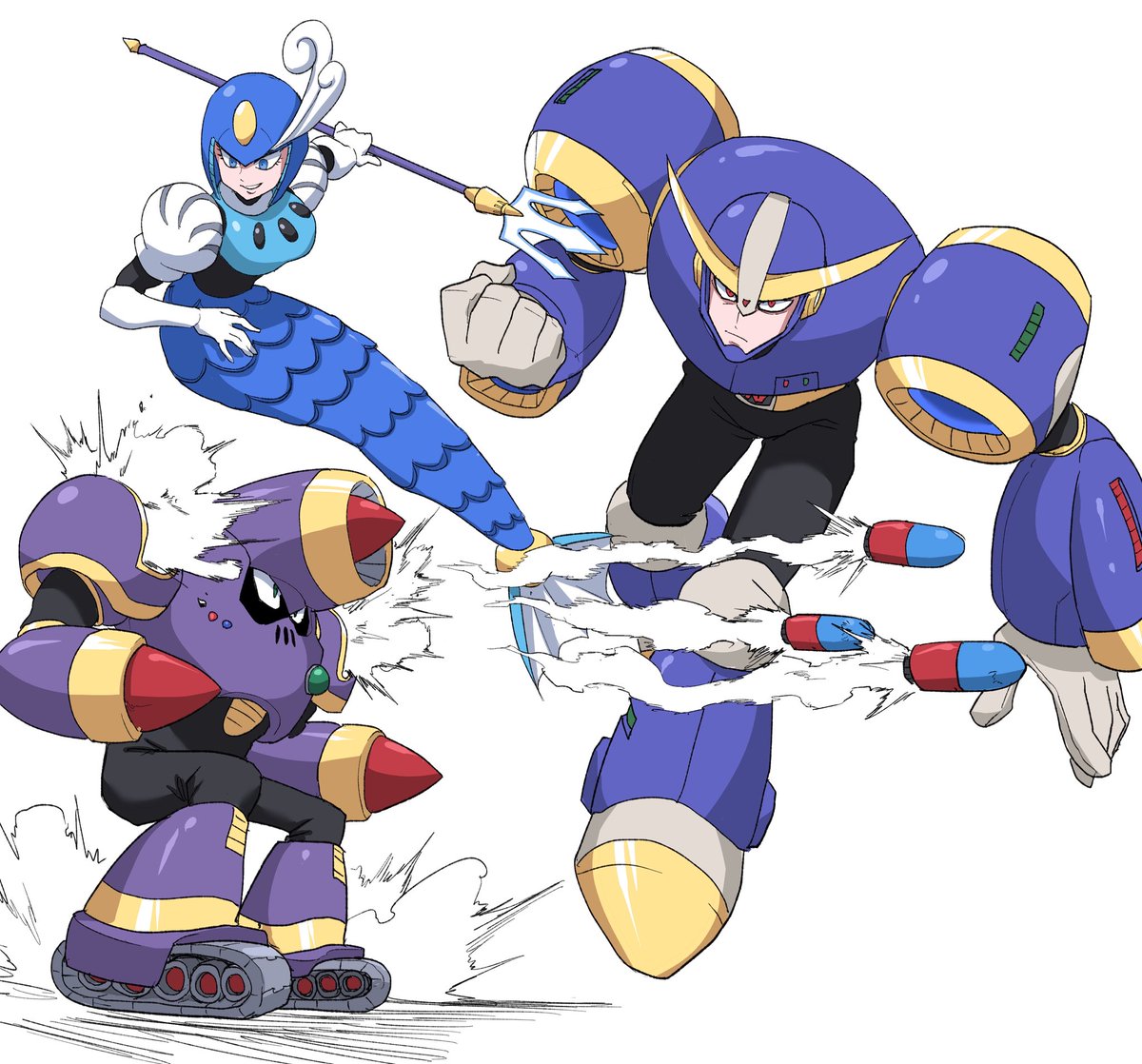 ilo_a5's tweet image. 好きなロックマンボス