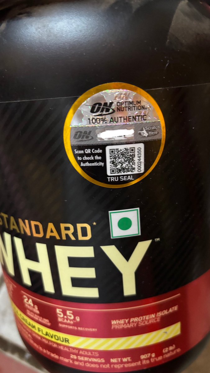 arkopauldas's tweet photo. Ordered Whey Protein via @Swiggy and got an unauthentic product. QR code doesn’t work, ON couldn’t verify it, and Swiggy refuses to refund ₹3.7k due to “policy.” As a Swiggy One user, this is unacceptable. @SwiggyInstamart @SwiggyCares https://t.co/w9PuFWv939