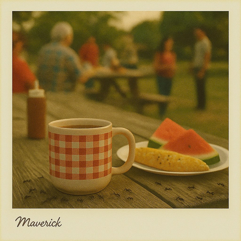 maverickmentor_'s tweet image. Good morning to the paper plate warriors, gripping corn in one hand and chaos in the other.
I’m talking about the lake days — 4th of July-style — when families showed up, piled in, and stayed too long.
Laughter echoed between hugs, cold beers clinked beside off-brand soda in…