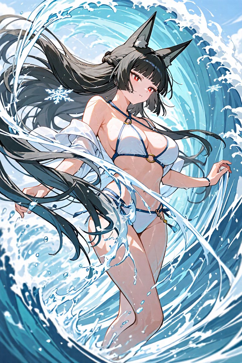 #zzzero #PixAI #Tsubaki
☆星見雅 / Miyabi
Summer Miyabi・・・🦊