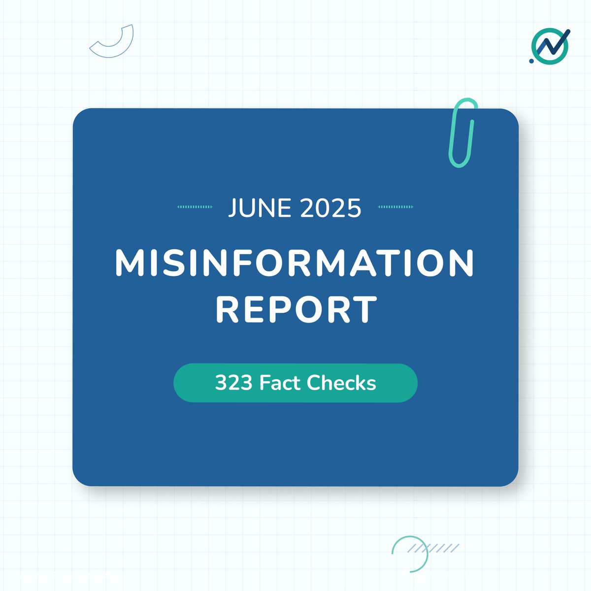 NewscheckerIn's tweet image. 🚨 Newschecker’s June 2025 Misinformation Report is out now! We analysed 323 instances of false and misleading claims to uncover major trends, who amplified them, and how misinformation continues to evolve — from AI-edited content to communal and gendered disinformation.
🧵(1/7)