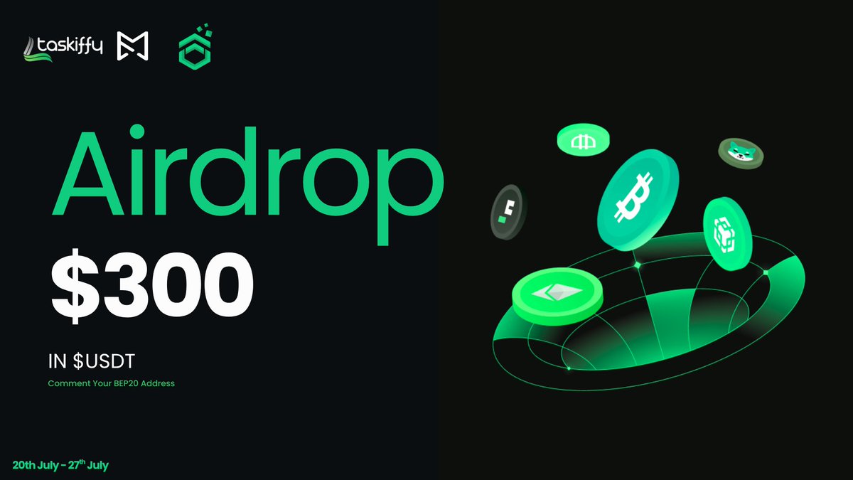 taskiffy (@social_taskiffy) on Twitter photo 🎉 Win 300 $USDT! 🌟
Want to grab your share of the prize pool?
Here’s how to join:
👉 Follow : <a href="/realtokenize/">RealTokenize</a> & <a href="/social_taskiffy/">taskiffy - Get Free Social Audit</a>
❤️ Like this post
👉 Repost it
🤑 Prize Pool: 300 USDT
✅ 3 lucky winners will receive 100 USDT each!
#Giveaway #Airdrop 🎉 Win 300 $USDT! 🌟
Want to grab your share of the prize pool?
Here’s how to join:
👉 Follow : <a href="/realtokenize/">RealTokenize</a> & <a href="/social_taskiffy/">taskiffy - Get Free Social Audit</a>
❤️ Like this post
👉 Repost it
🤑 Prize Pool: 300 USDT
✅ 3 lucky winners will receive 100 USDT each!
#Giveaway #Airdrop