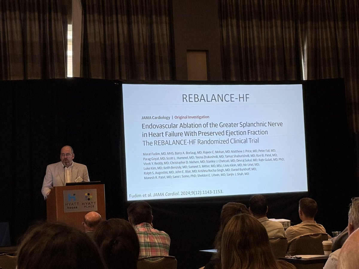 merhussien's tweet image. What are the top HFpEF papers of the year to @RyanTedfordMD? Excluding the obvious contenders, he honed in the following points:
⛔️ PAH drugs not indicated in HFpEF PAH
⚡️Attention to autonomic dysfunction and preload failure in HFpEF
🆕 Promising new therapies
#charlestonhfpef