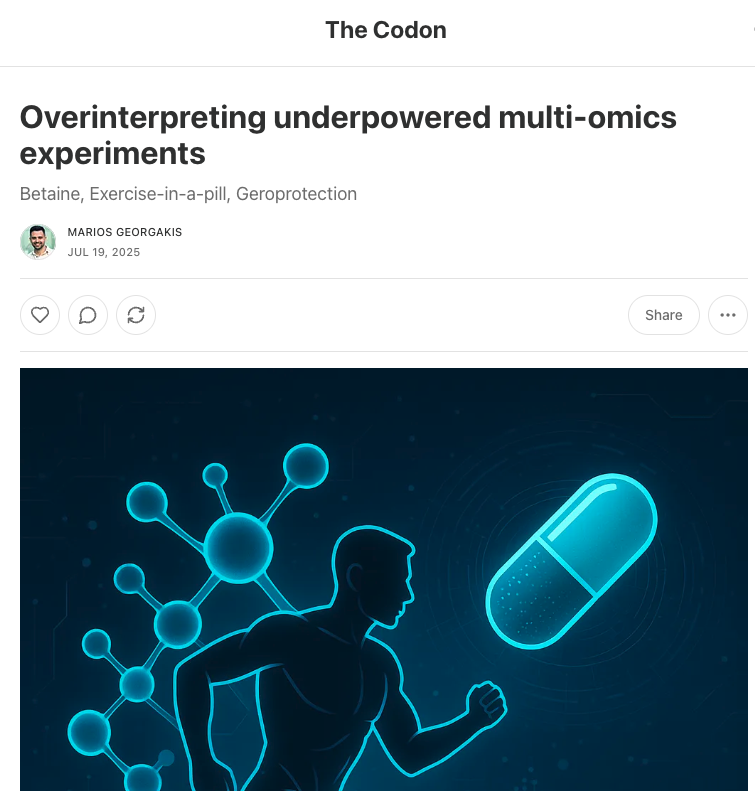 Two weeks ago, I posted about this <a href="/CellCellPress/">Cell</a> paper. 

As it drew more attention than I'm used to, I wrote a longer piece with my thoughts. 

Beyond the points made before, I also address some of the feedback on the original tweet👇