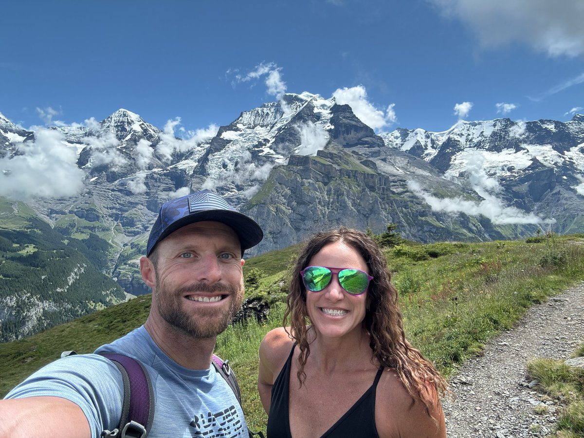 Kyle_Bell's tweet image. Had to pinch myself a few times. The Swiss Alps do not disappoint