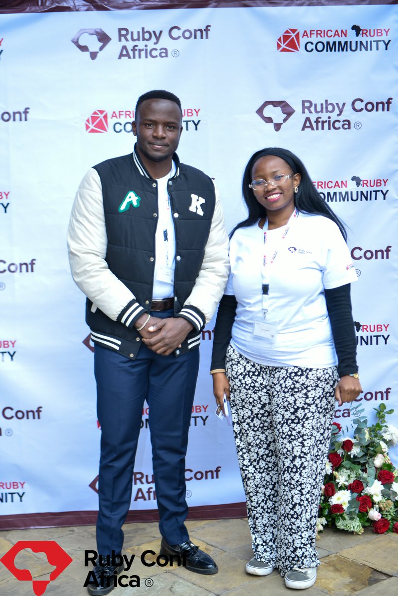 New friendships that were born during the #RubyConfAfrica2025

#RubyConfAfrica #RubyConfAfrica2025 #africanruby #nairuby #rubycommunity