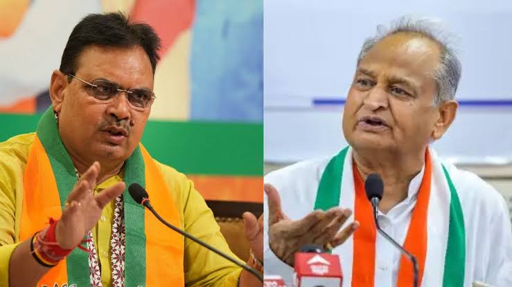 15 अगस्त2023 को श्री अशोक गहलोत जी ने राज पुलिस में कांस्टेबल से इंस्पेक्टर तक DPC से प्रमोशन की घोषणा की

16 अप्रेल2025 को श्री भजनलाल जी ने DPC से प्रमोशन की घोषणा की

दो-दो मुख्यमंत्री की घोषणा के बाद भी DPC का आज भी इन्तजार
<a href="/ashokgehlot51/">Ashok Gehlot</a> <a href="/BhajanlalBjp/">Bhajanlal Sharma</a> <a href="/RajCMO/">CMO Rajasthan</a> <a href="/1stIndiaNews/">First India News</a>