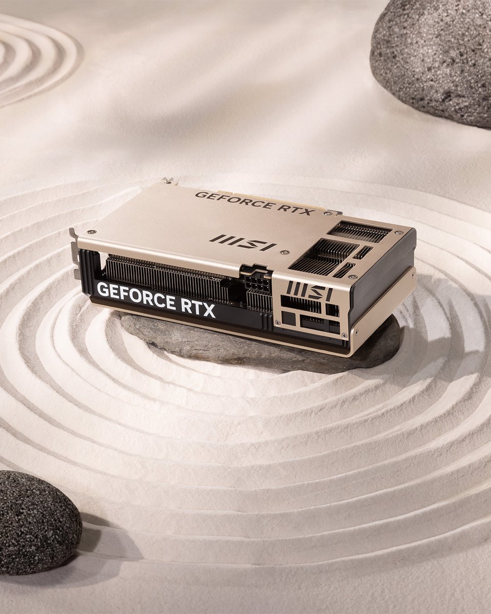 msigaming's tweet image. What's something your oversized GPU could never? 😏
RTX 5060 Ti INSPIRE keeps it clean, compact, and crazy capable, fits like a dream in any setup☁️

#RTX50 #msiINSPIRE #GraphicsCard #SFF