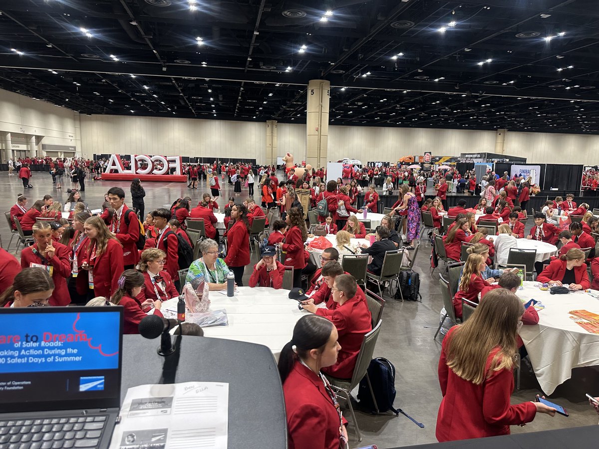 NRSForg's tweet image. With over 200 pledges received, we took more steps to safer roads all summer at The National Leadership Conference hosted by FCCLA.
#FCCLA #NRSFsquad #SafeDriving #ResponsibleDriving #NRSF