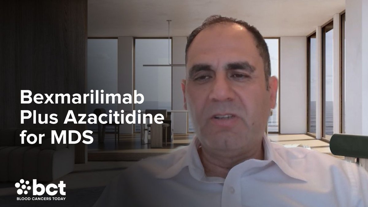 Blood Cancers Today (@blood_cancers) on Twitter photo 🙌 ICYMI: <a href="/Dr_AmerZeidan/">Amer Zeidan MBBS,MHS عامر زيدان</a>, of <a href="/YaleCancer/">Yale Cancer Center</a>, discussed the phase 1/2 BEXMAB study of bexmarilimab plus azacitidine and what the results mean for #MDS care.
📺 Watch here: buff.ly/BdUuylH 🙌 ICYMI: <a href="/Dr_AmerZeidan/">Amer Zeidan MBBS,MHS عامر زيدان</a>, of <a href="/YaleCancer/">Yale Cancer Center</a>, discussed the phase 1/2 BEXMAB study of bexmarilimab plus azacitidine and what the results mean for #MDS care.
📺 Watch here: buff.ly/BdUuylH