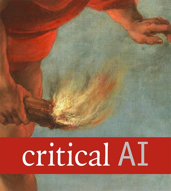 DukePress's tweet image. The Weekly Read is "Generative AI, Everyday Aesthetic Production, and the Imperial Mode of Living" by Jakko Kemper. The article, freely available through September 6, is in the most recent issue of Critical AI (3:1). Read it here: buff.ly/ROdfibJ