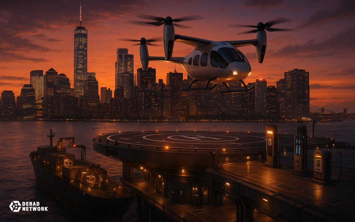 deradnet's tweet image. Downtown Skyport, located in New York City’s Lower Manhattan, is being prepared to support future eVTOL operations. This facility will serve as a hub for both traditional heliport operations and next-generation eVTOL air taxis. Construction of electrification infrastructure such…