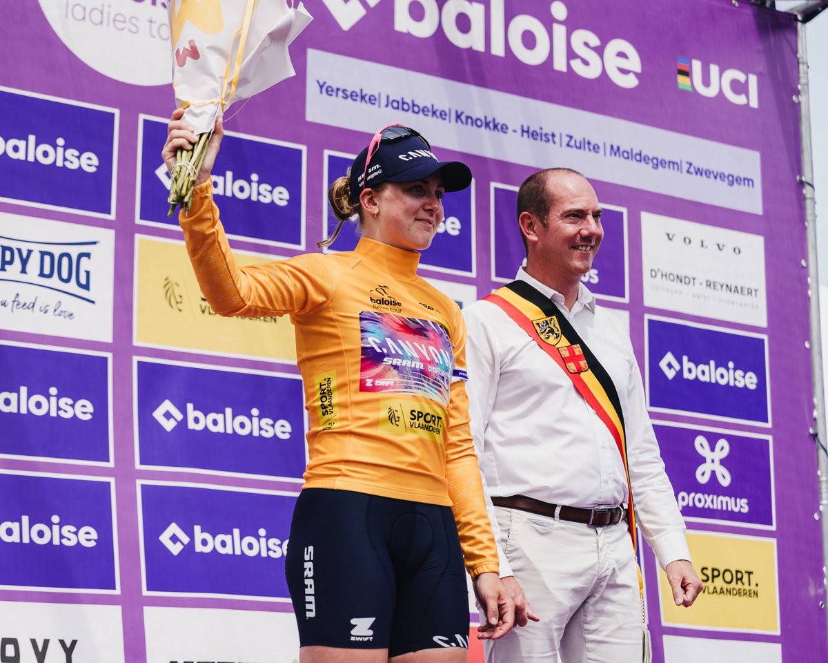 CANYON//SRAM zondacrypto (@wmncycling) on Twitter photo Heading into tonight’s <a href="/BaloiseLT/">Baloise Ladies Tour</a> stage 3B 10km TT, <a href="/Backstedt_Zoe/">Zoe Backstedt</a> sits 2nd on GC, just +2 secs off the lead. She is back in the yellow youth jersey. 👌🏼
No pressure, Zoe… but this one has your name written on it even more clearly. 🤓👀
#BaloiseLT25 | 📸 Gaëtan Flamme Heading into tonight’s <a href="/BaloiseLT/">Baloise Ladies Tour</a> stage 3B 10km TT, <a href="/Backstedt_Zoe/">Zoe Backstedt</a> sits 2nd on GC, just +2 secs off the lead. She is back in the yellow youth jersey. 👌🏼
No pressure, Zoe… but this one has your name written on it even more clearly. 🤓👀
#BaloiseLT25 | 📸 Gaëtan Flamme
