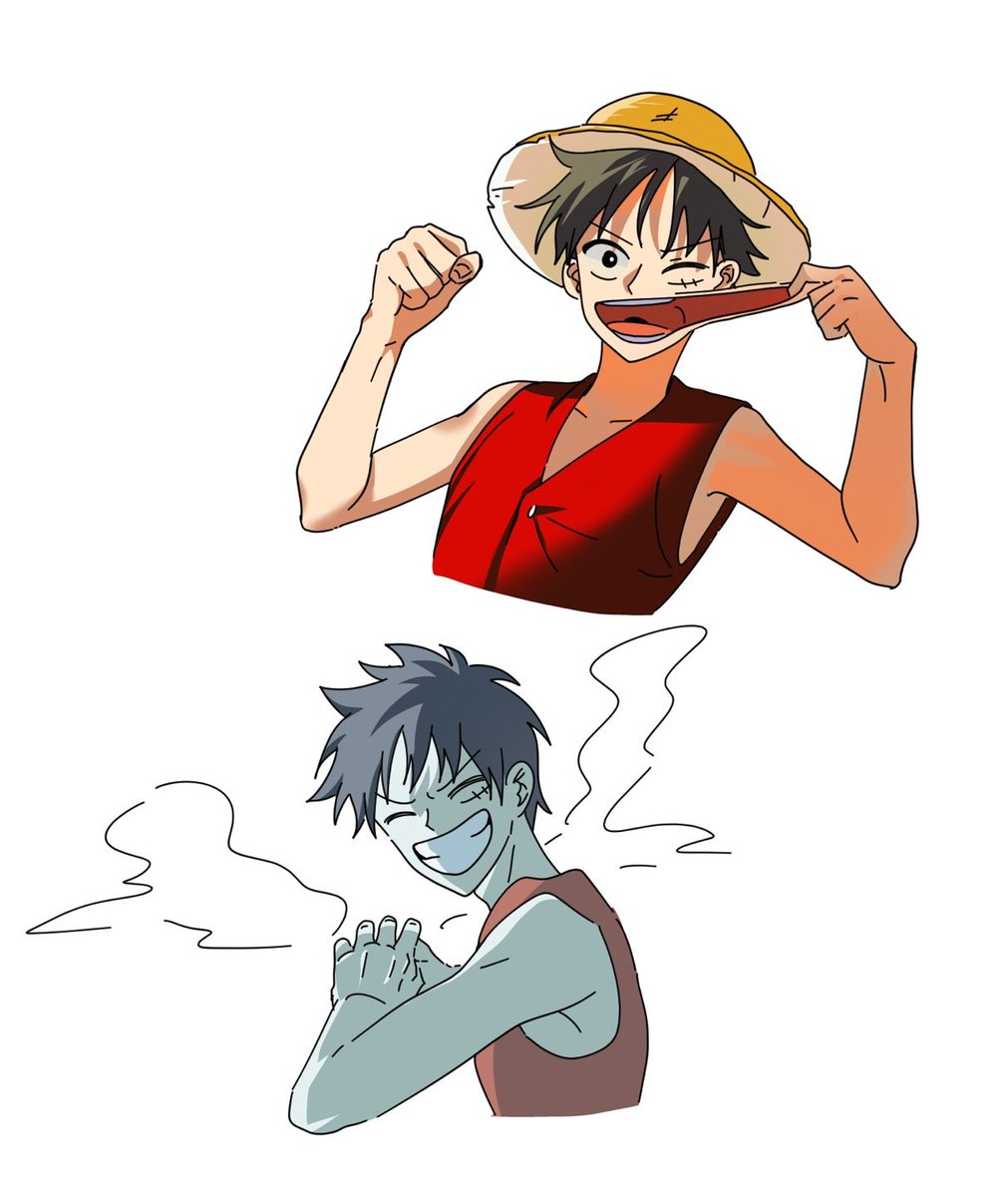 원피스 보면서 낙서크로키중