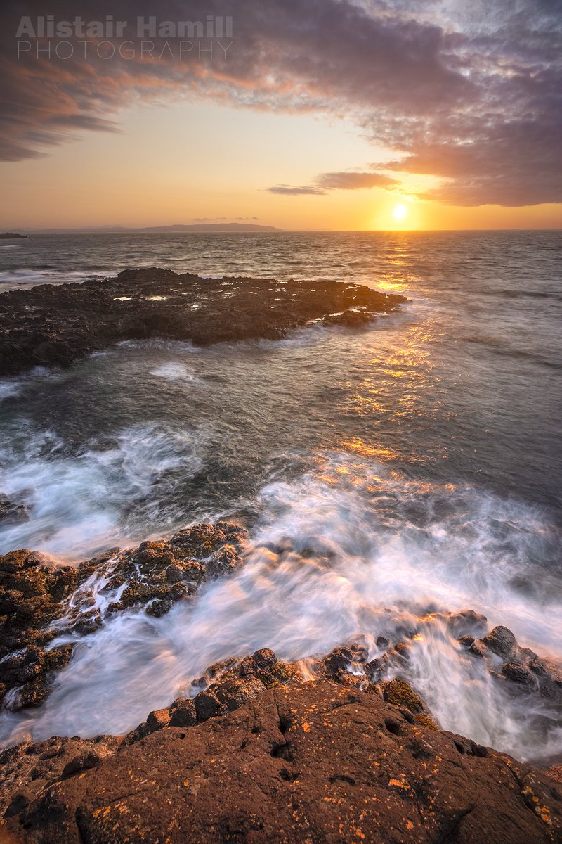 Somewhere between Portstewart and Portrush is the place where all the secret sunsets happen...