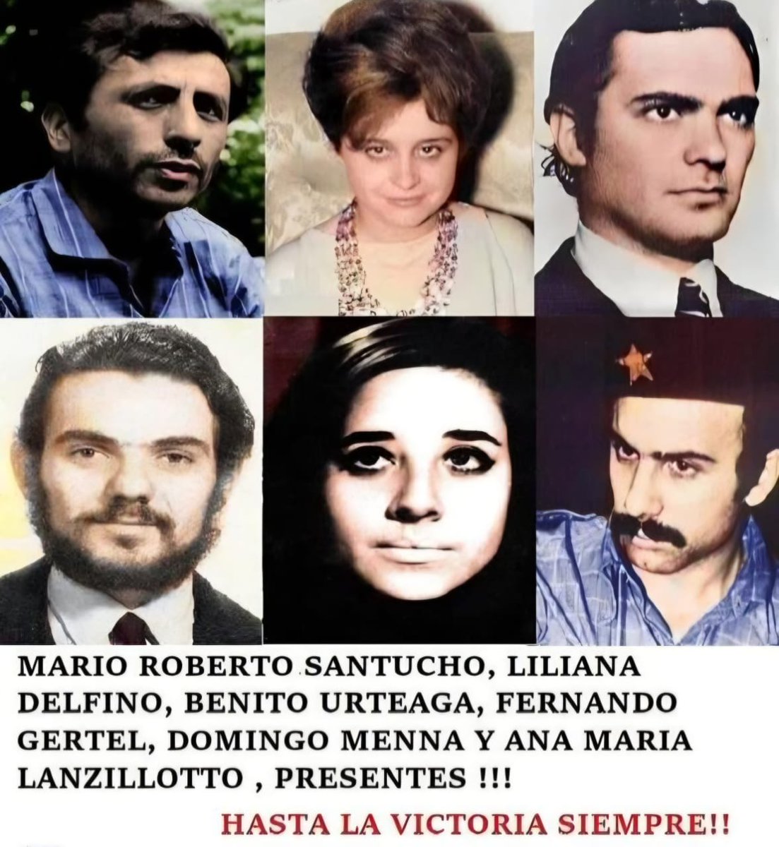 Siempre presentes en nuestros recuerdos y nuestro corazón. Ejemplo de amor a la patria y a su pueblo, rebeldía, compromiso y desinterés personal
❤️❤️❤️