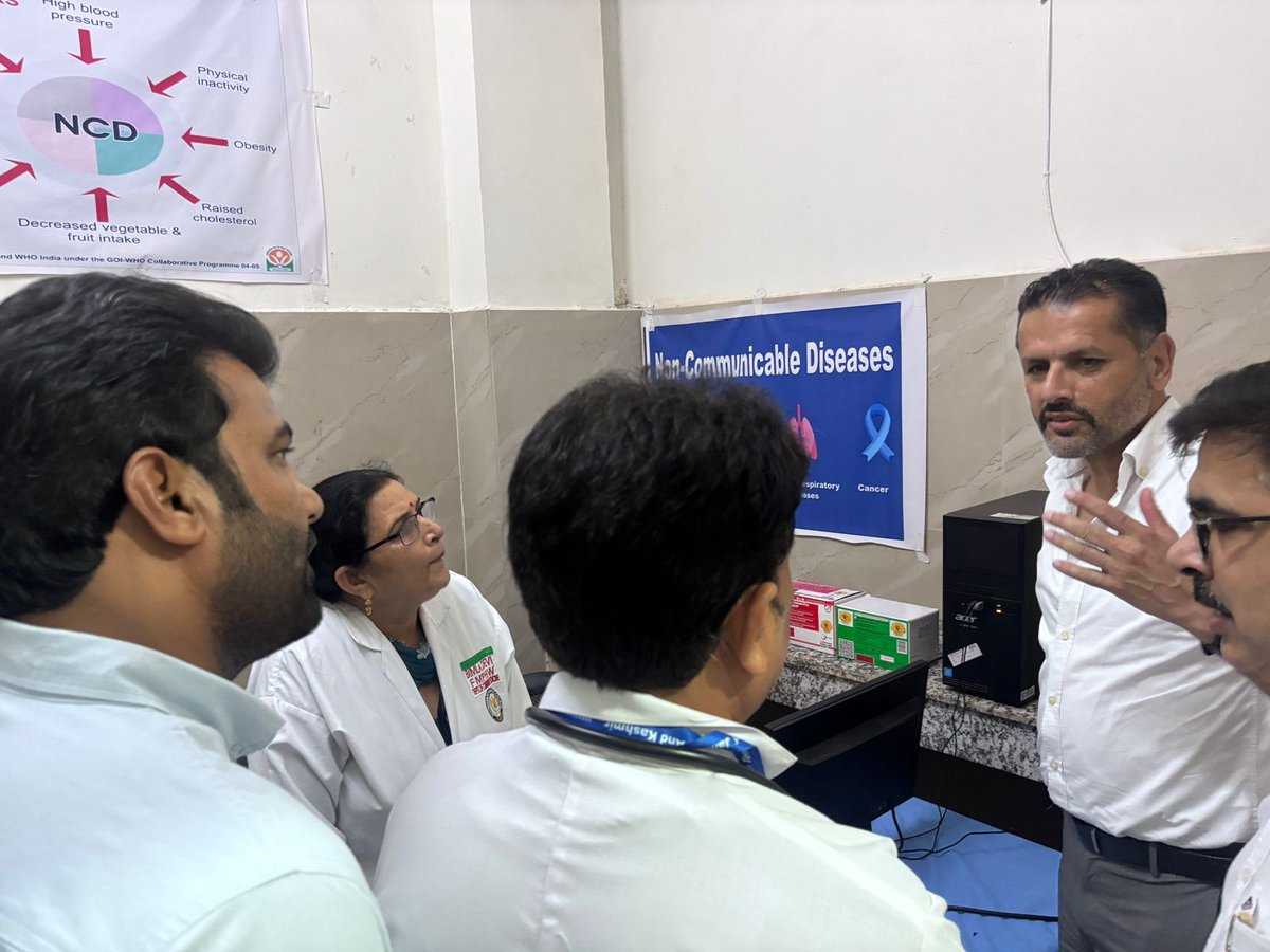 DIRECTORATE OF HEALTH SERVICES JAMMU (@dhs_jammu) on Twitter photo DHS Dr Abdul Hamid Zargar visits SDH Parole District Kathua on 19.7.25 to monitor healthcare facilities being provided to the patients, accompanied by CMO Kathua, STO Jmmu, AD Sch, CoS.
<a href="/OfficeOfLGJandK/">Office of LG J&K</a> <a href="/SyedAbidShah/">Syed Abid Rasheed Shah</a> DHS Dr Abdul Hamid Zargar visits SDH Parole District Kathua on 19.7.25 to monitor healthcare facilities being provided to the patients, accompanied by CMO Kathua, STO Jmmu, AD Sch, CoS.
<a href="/OfficeOfLGJandK/">Office of LG J&K</a> <a href="/SyedAbidShah/">Syed Abid Rasheed Shah</a>