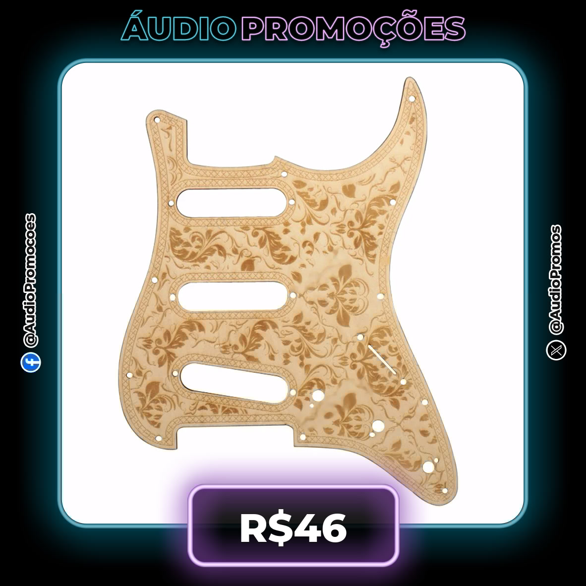 audiopromos's tweet image. BLINDE SEU SOM, GUITARRA! 🎸🛡️

🎸 Pickguard Anti-Interferência 11 Furos
💵 R$46

🔗 s.click.aliexpress.com/e/_oDe2vEN

#Guitarra #Pickguard #AntiRuido
