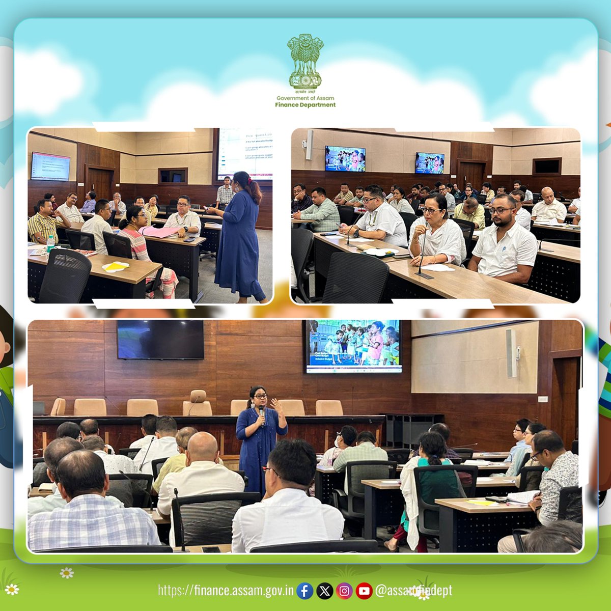 AssamFinDept's tweet image. A step towards inclusive governance! A Consultative Workshop on Inclusive Budgeting, focusing on Gender & Child, was held on 18 July 2025 at Janata Bhawan, Dispur by the Inclusive Budget Cell, Finance Department, with support from @UNICEFIndia & @unwomenindia.
#InclusiveBudget