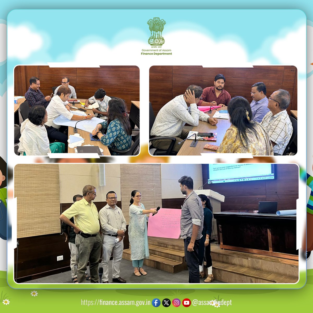 AssamFinDept's tweet image. A step towards inclusive governance! A Consultative Workshop on Inclusive Budgeting, focusing on Gender & Child, was held on 18 July 2025 at Janata Bhawan, Dispur by the Inclusive Budget Cell, Finance Department, with support from @UNICEFIndia & @unwomenindia.
#InclusiveBudget
