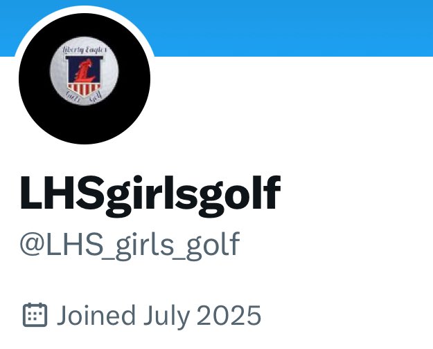 ATTENTION LIBERTY GOLFERS/POTENTIAL GOLFERS 🚨 

Please follow <a href="/LHS_girls_golf/">LHSgirlsgolf</a> for all information pertaining to the 2025 Liberty Girls Golf season.
