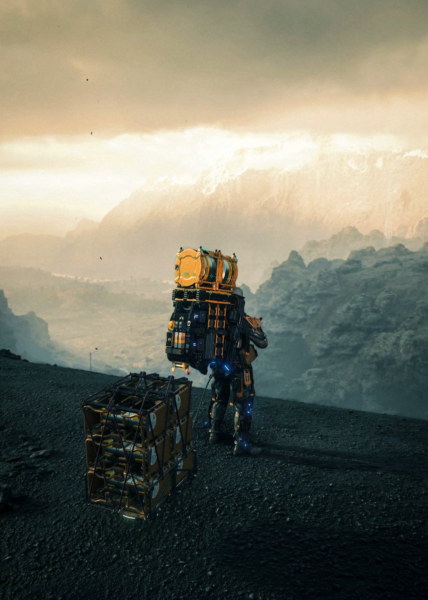 TLAL0C_'s tweet image. Cloudy morning ☁️

#DeathStranding2