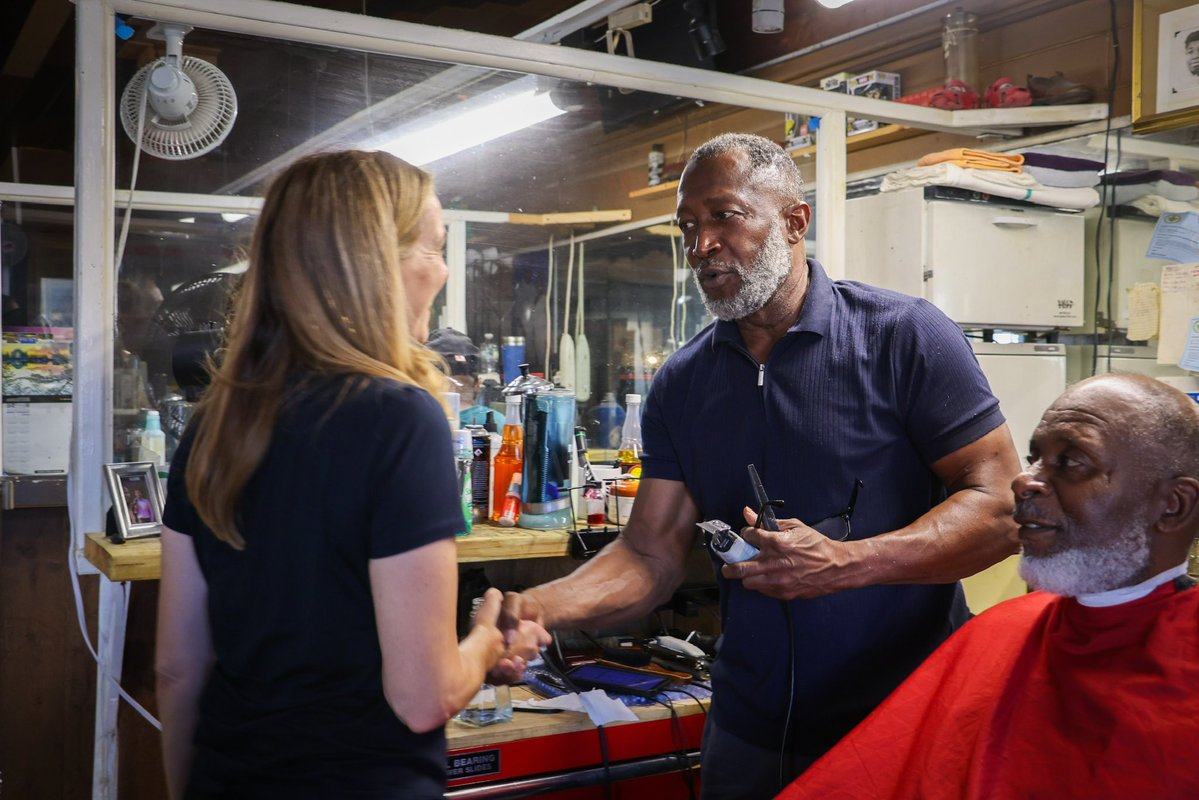MikieSherrill's tweet image. Razor Sharp Barber Shop, Walt’s, and Cycle Kings aren’t just businesses — they’re part of what makes Trenton work. But too many small business owners are still tangled in red tape and left asking whether they’ll ever get a fair shot at growth and opportunity.
We also know that…