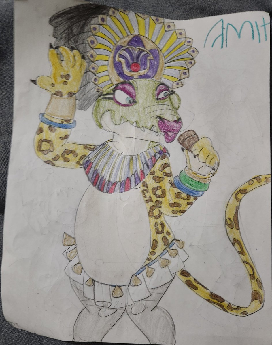 GammaFrost1209's tweet image. Here is fanart of Ammit from the Anibis Tapestry, a movie by Blue Sky Studios that was unfortunately canceled due to Disney buying out Blue Sky, and not having interest with production on the movie. I wish it got the same treatment as Nimona. #Ammit #TheAnubisTapestry #Fanart